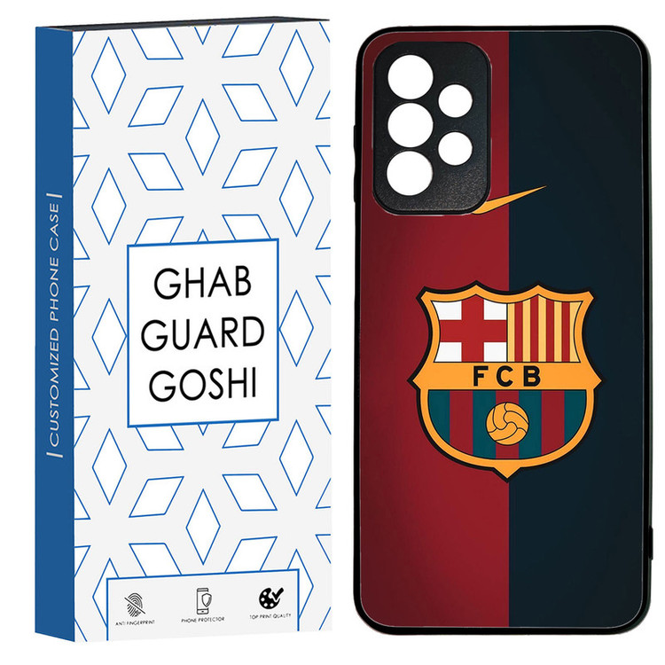 کاور قاب گارد گوشی طرح تیم بارسلونا کد TPU-090 مناسب برای گوشی موبایل سامسونگ Galaxy A73