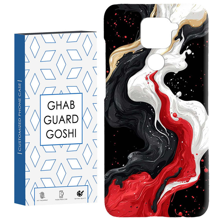 کاور قاب گارد گوشی طرح آبرنگی کد Dimo-582 مناسب برای گوشی موبایل شیائومی Redmi Note 9