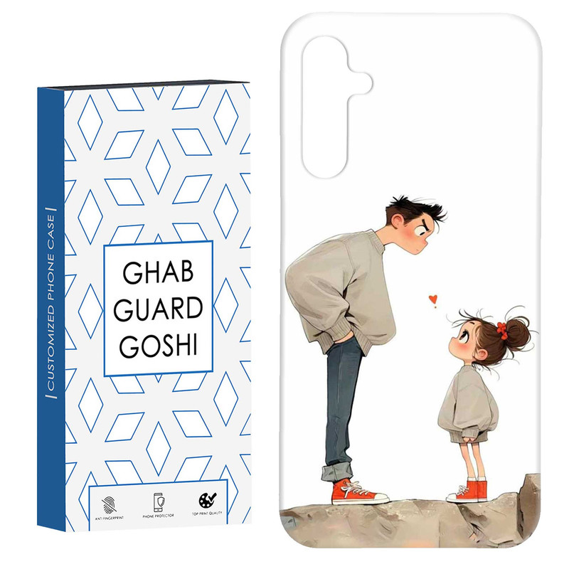 کاور قاب گارد گوشی طرح دخترانه کد Dimo-893 مناسب برای گوشی موبایل سامسونگ Galaxy A54
