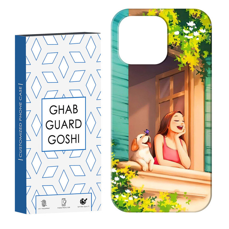 کاور قاب گارد گوشی طرح دخترانه کد Dimo-015 مناسب برای گوشی موبایل اپل IPHONE 16 PRO