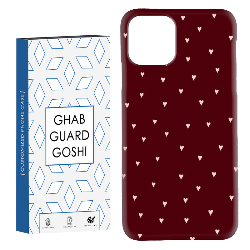 کاور قاب گارد گوشی طرح قلب کد Dimo-938 مناسب برای گوشی موبایل اپل  IPHONE 11 PRO