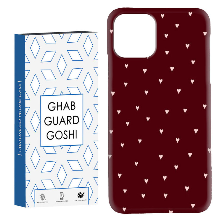 کاور قاب گارد گوشی طرح قلب کد Dimo-938 مناسب برای گوشی موبایل اپل IPHONE 11 PRO