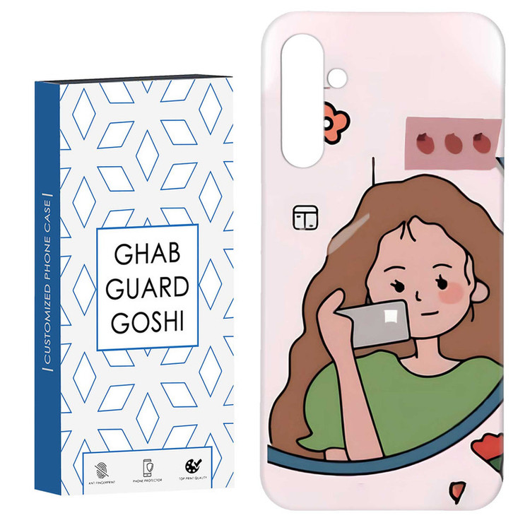 کاور قاب گارد گوشی طرح دخترانه کد Dimo-005 مناسب برای گوشی موبایل سامسونگ Galaxy A34 / A34 5g