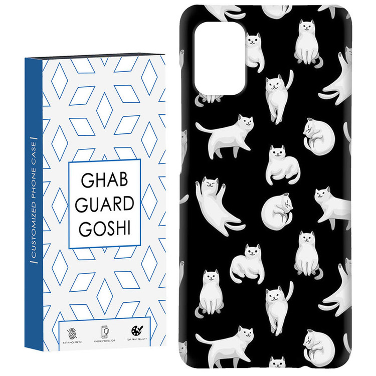 کاور قاب گارد گوشی طرح پیشی کد Dimo-551 مناسب برای گوشی موبایل سامسونگ Galaxy A31