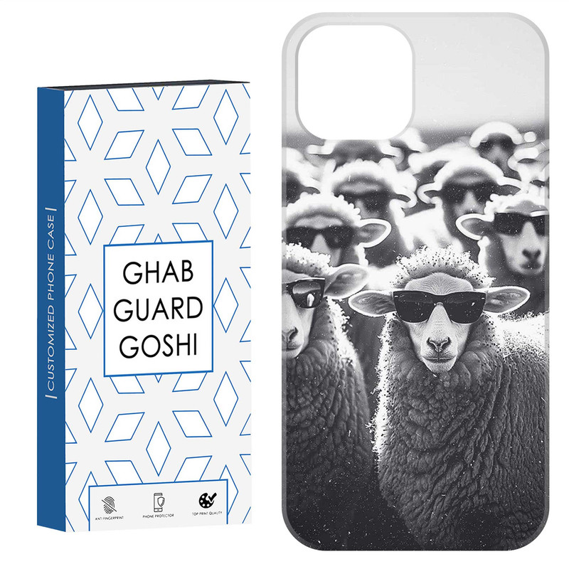 کاور قاب گارد گوشی طرح گوسفند کد Dimo-357 مناسب برای گوشی موبایل اپل  IPHONE 15
