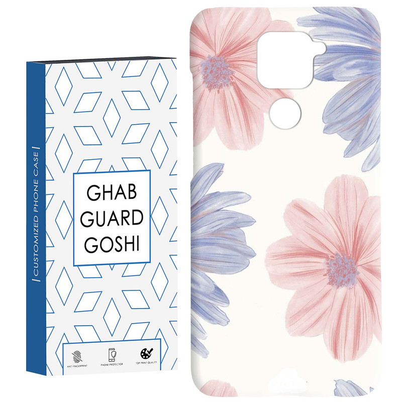 کاور قاب گارد گوشی طرح گل کد Dimo-280 مناسب برای گوشی موبایل شیائومی Redmi Note 9