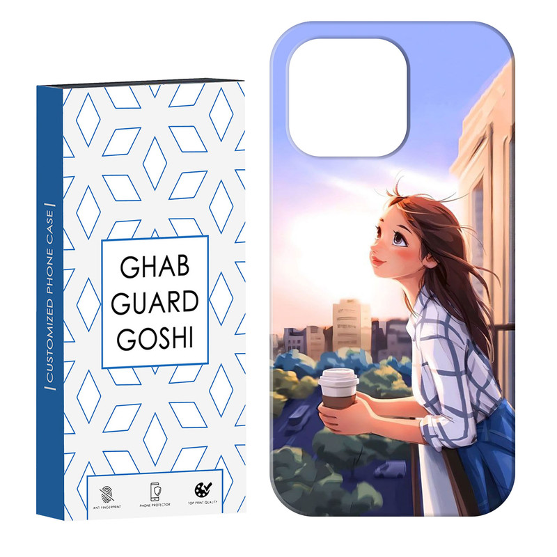 کاور قاب گارد گوشی طرح دخترانه کد Dimo-016 مناسب برای گوشی موبایل اپل IPHONE 16 PRO
