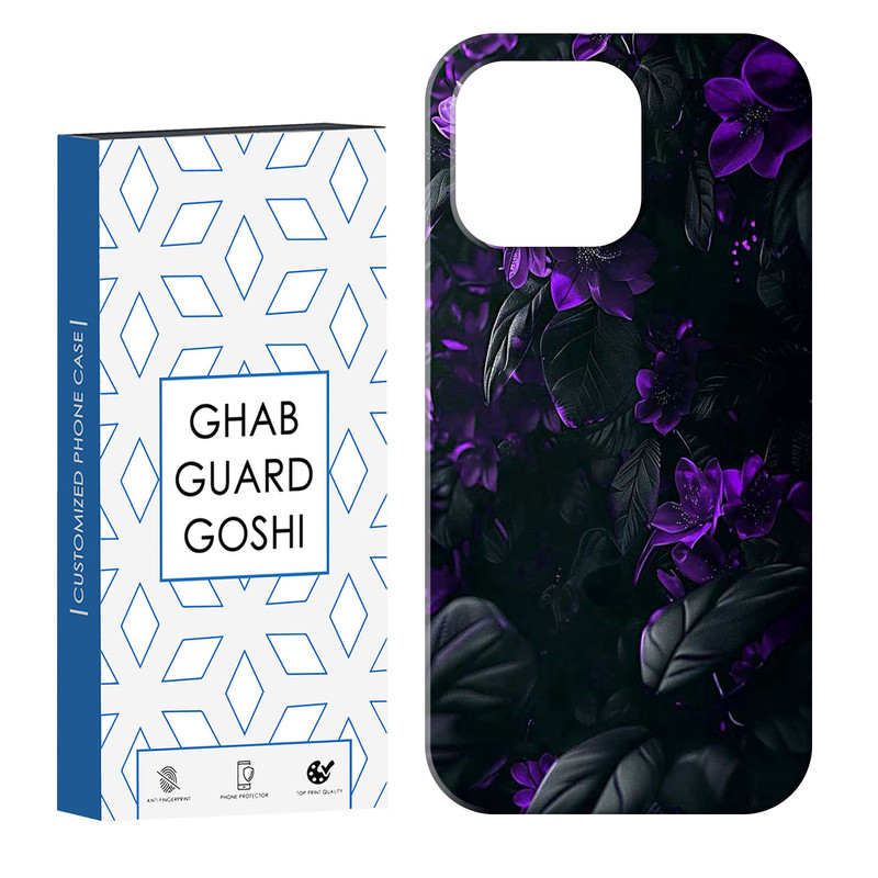 کاور قاب گارد گوشی طرح گل  کد Dimo-887 مناسب برای گوشی موبایل اپل IPHONE 16 PRO