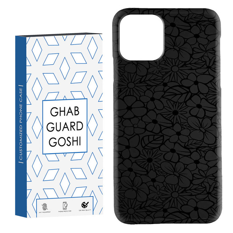 کاور قاب گارد گوشی طرح گل کد Dimo-875 مناسب برای گوشی موبایل اپل IPHONE 11 PRO
