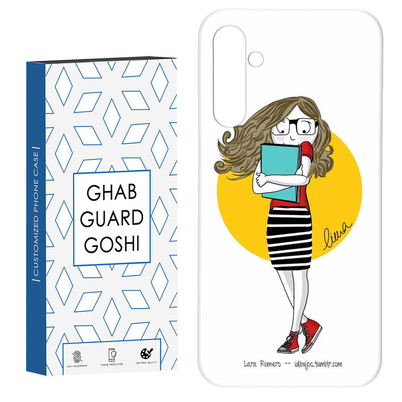 کاور قاب گارد گوشی طرح دخترانه کد Dimo-752 مناسب برای گوشی موبایل سامسونگ Galaxy S23 Fe