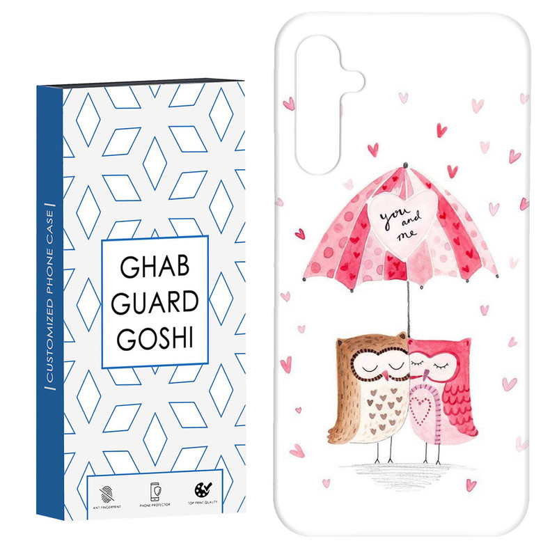کاور قاب گارد گوشی طرح جغد کد Dimo-758 مناسب برای گوشی موبایل سامسونگ Galaxy A14
