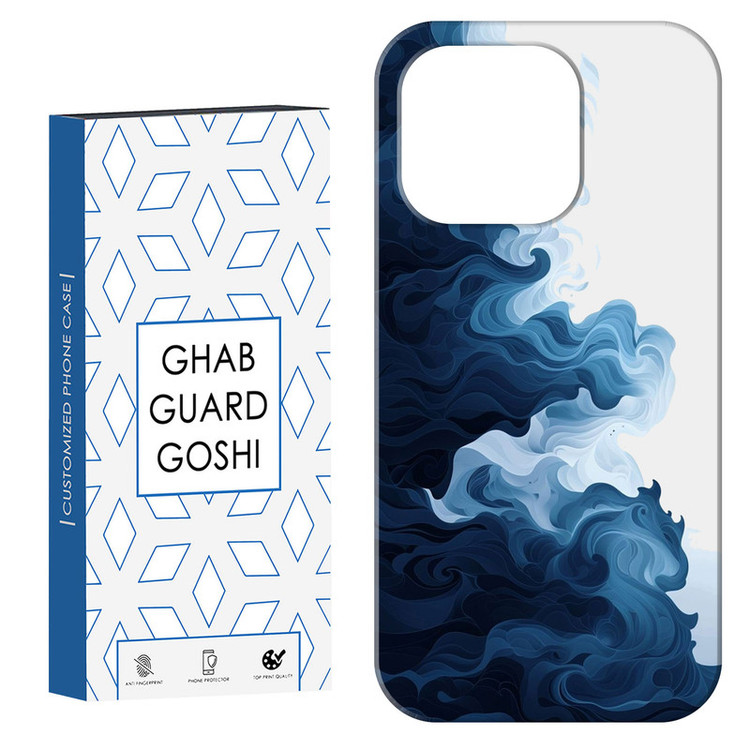 کاور قاب گارد گوشی طرح آبرنگی کد Dimo-174 مناسب برای گوشی موبایل اپل IPHONE 14 PRO MAX