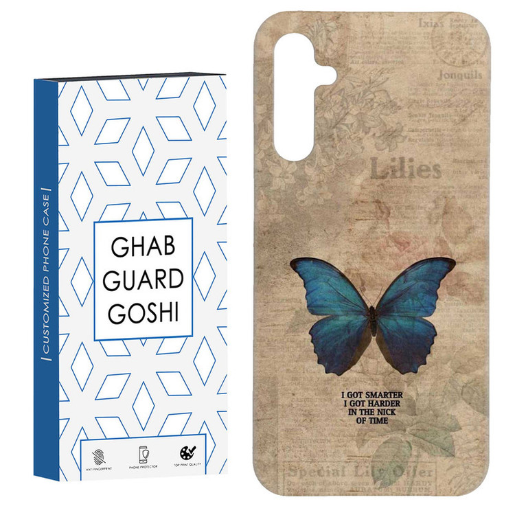 کاور قاب گارد گوشی طرح پروانه کد Dimo-914 مناسب برای گوشی موبایل سامسونگ Galaxy A14