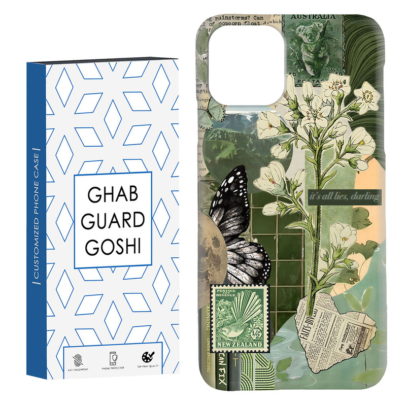 کاور قاب گارد گوشی طرح  گل کد Dimo-677 مناسب برای گوشی موبایل اپل  IPHONE 11