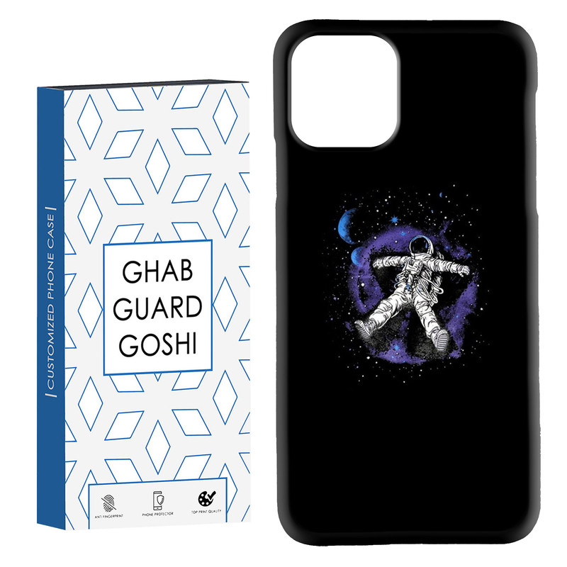 کاور قاب گارد گوشی طرح فضانورد کد Dimo-455 مناسب برای گوشی موبایل اپل  IPHONE 11