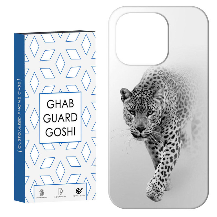 کاور قاب گارد گوشی طرح پلنگ کد Dimo-651 مناسب برای گوشی موبایل اپل IPHONE 16 PRO MAX