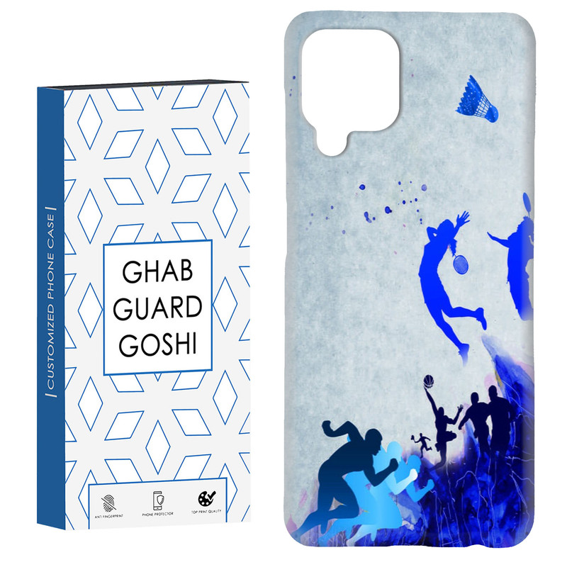 کاور قاب گارد گوشی طرح بدمینتون کد Dimo-114 مناسب برای گوشی موبایل سامسونگ Galaxy A12 / Galaxy M12