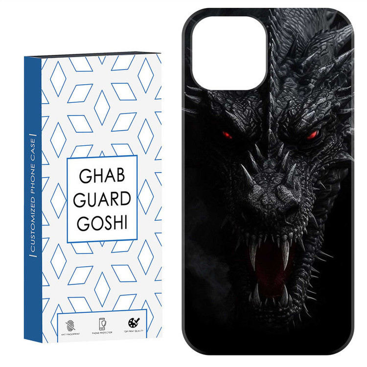 کاور قاب گارد گوشی طرح دراگون کد Dimo-618 مناسب برای گوشی موبایل اپل IPHONE 12 / 12 PRO