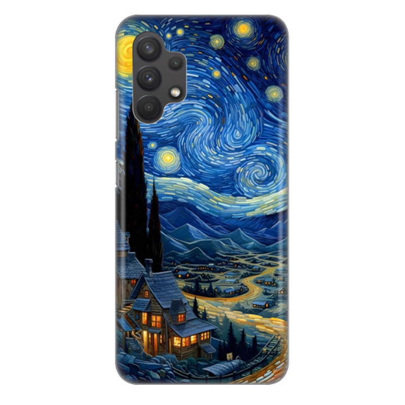 کاور طرح آبرنگ کد DIMO-069 مناسب برای گوشی موبایل سامسونگ galaxy A32 4g