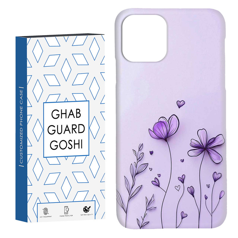کاور قاب گارد گوشی طرح گل کد Dimo-861 مناسب برای گوشی موبایل اپل  IPHONE 11 PRO MAX