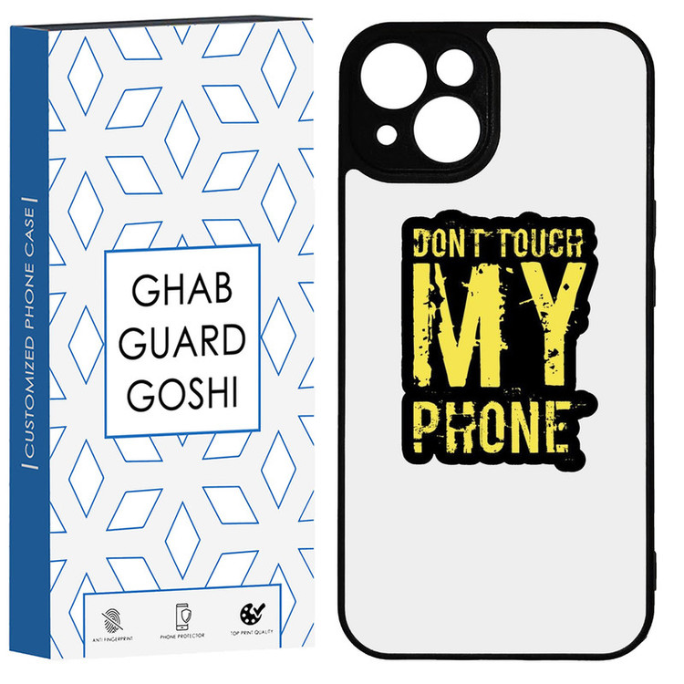 کاور قاب گارد گوشی طرح don’t touch کد TPU-286 مناسب برای گوشی موبایل اپل IPHONE 13 / 14