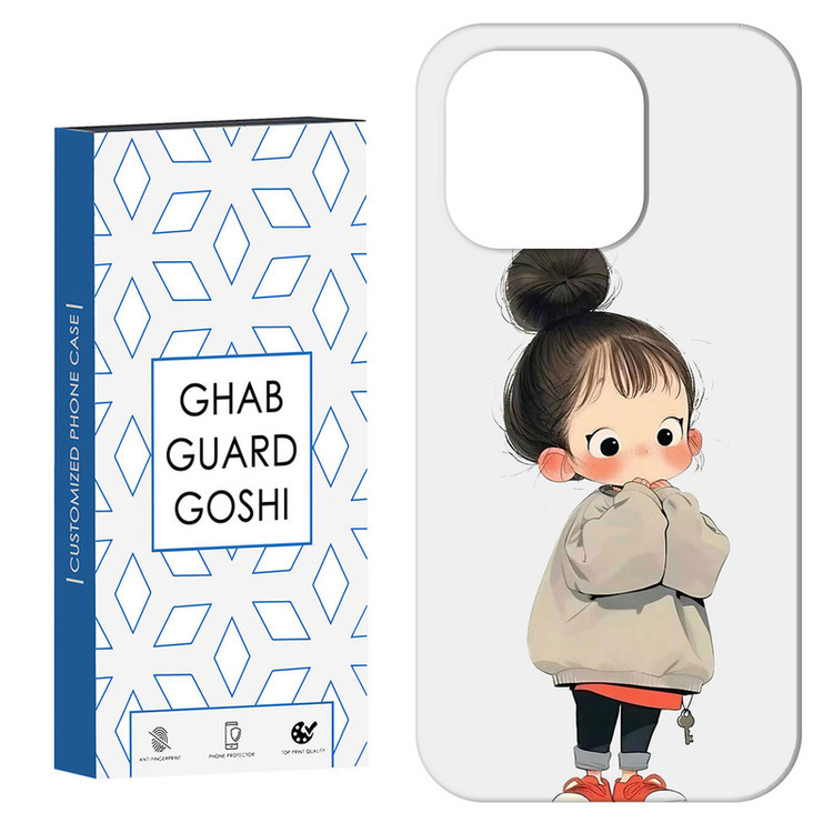 کاور قاب گارد گوشی طرح دختر ملوس کد Dimo-956 مناسب برای گوشی موبایل اپل IPHONE 16 PRO MAX