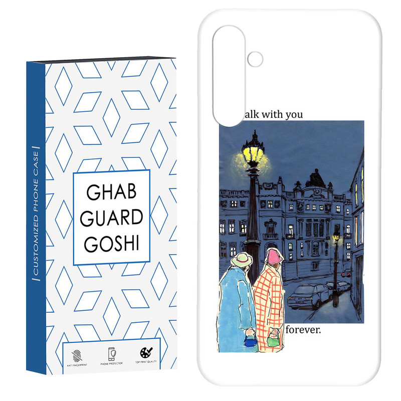 کاور قاب گارد گوشی طرح خیابان کد Dimo-669 مناسب برای گوشی موبایل سامسونگ Galaxy S23 Fe