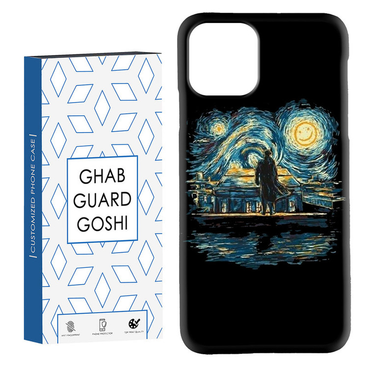 کاور قاب گارد گوشی طرح ونگوگ کد Dimo-456 مناسب برای گوشی موبایل اپل IPHONE 11