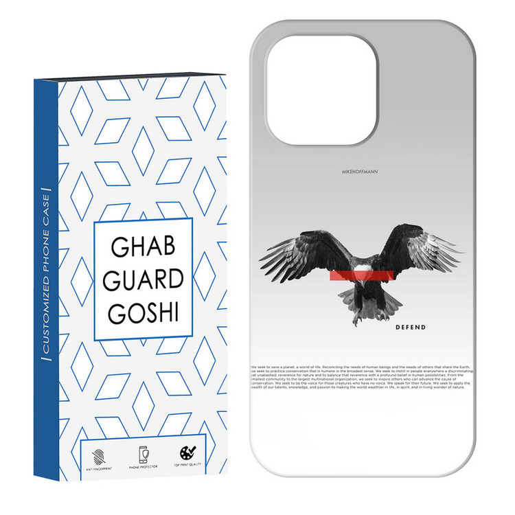 کاور قاب گارد گوشی طرح عقاب کد Dimo-745 مناسب برای گوشی موبایل اپل IPHONE 13 PRO MAX