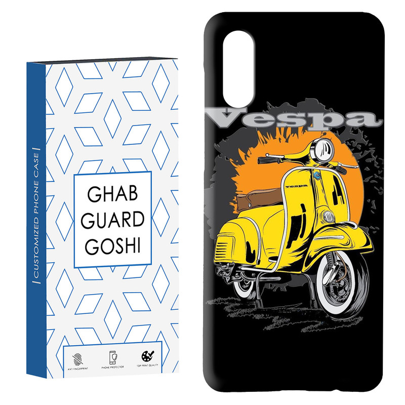 کاور قاب گارد گوشی طرح موتور وسپا کد Dimo-161 مناسب برای گوشی موبایل سامسونگ Galaxy A02 / M02