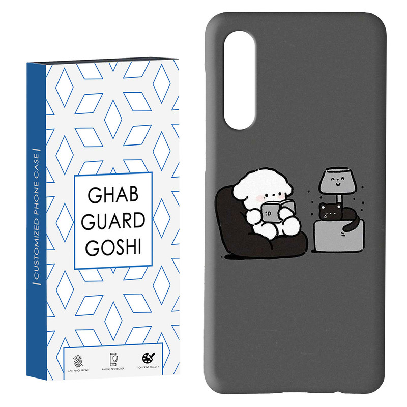 کاور قاب گارد گوشی طرح خرسو گربه کد Dimo-849 مناسب برای گوشی موبایل سامسونگ GALAXY A50 / A30s