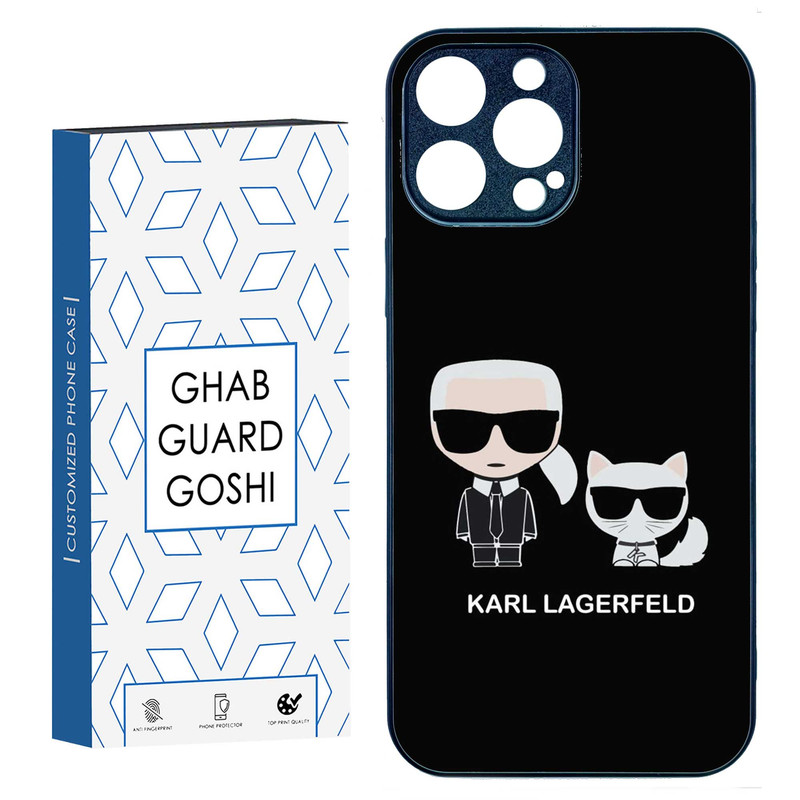 کاور قاب گارد گوشی طرح karl کد TPU-042 مناسب برای گوشی موبایل اپل IPHONE 15 PRO MAX