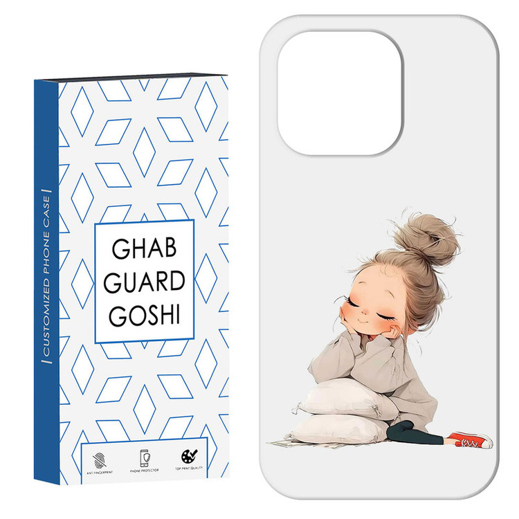 کاور قاب گارد گوشی طرح دختر ملوس کد Dimo-958 مناسب برای گوشی موبایل اپل IPHONE 14 PRO MAX