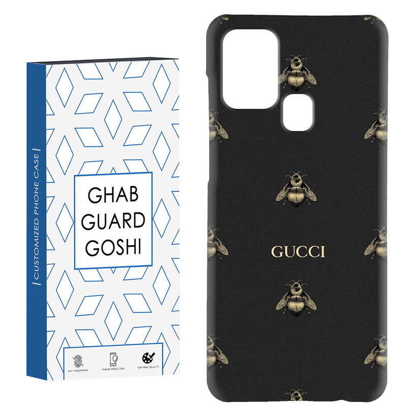 کاور قاب گارد گوشی طرح گوچی کد Dimo-528 مناسب برای گوشی موبایل سامسونگ Galaxy A21s