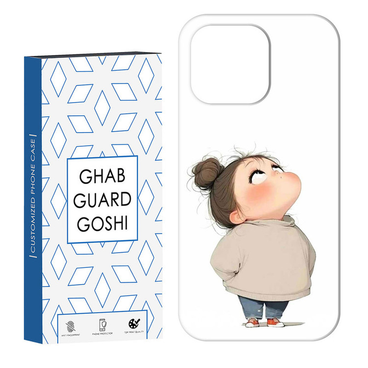 کاور قاب گارد گوشی طرح دخترانه کد Dimo-949 مناسب برای گوشی موبایل اپل IPHONE 13 PRO MAX