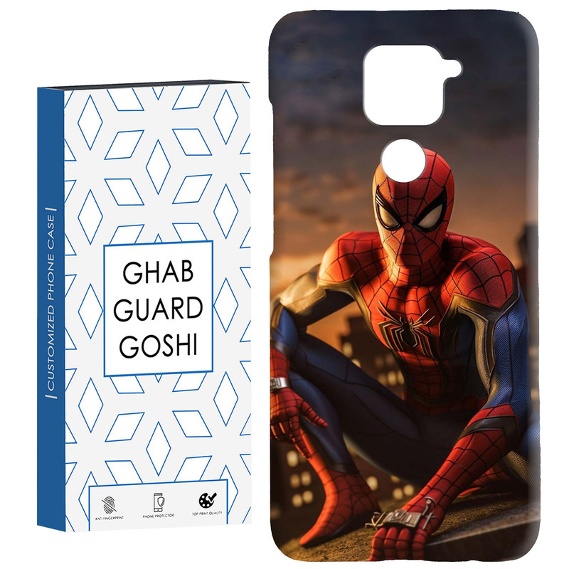 کاور قاب گارد گوشی طرح مرد عنکبوتی کد Dimo-284 مناسب برای گوشی موبایل شیائومی Redmi Note 9