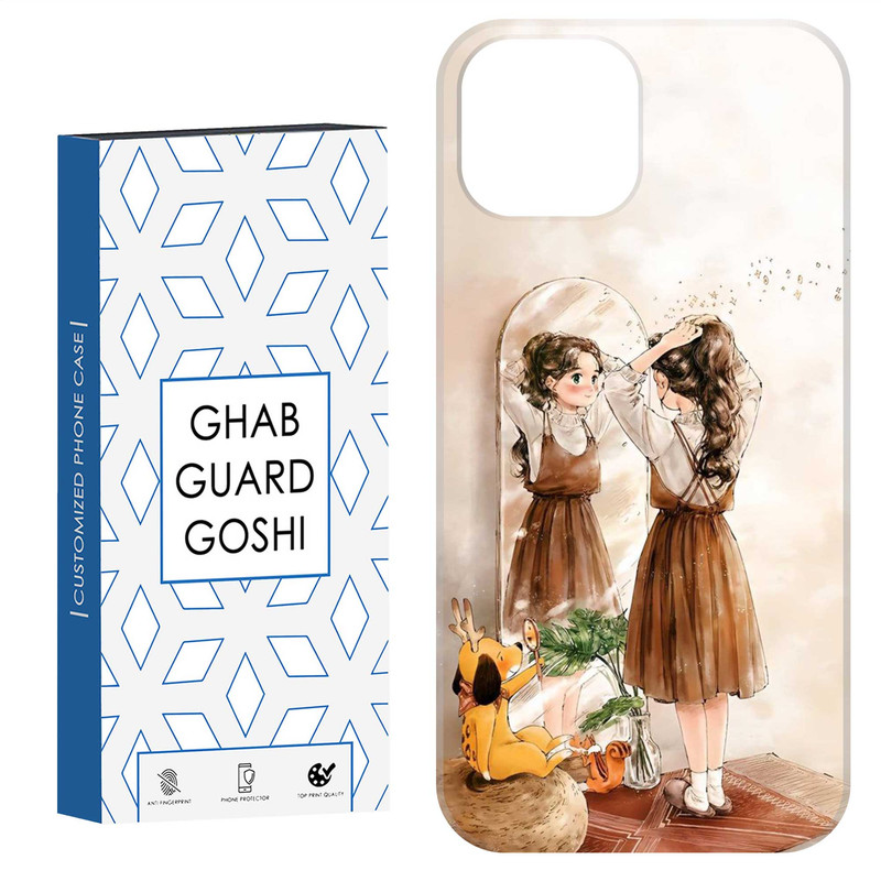کاور قاب گارد گوشی طرح دخترانه کد Dimo-019 مناسب برای گوشی موبایل اپل  IPHONE 15
