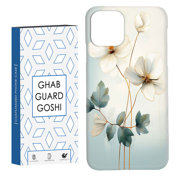 کاور قاب گارد گوشی طرح گل کد Dimo-480 مناسب برای گوشی موبایل اپل IPHONE 11