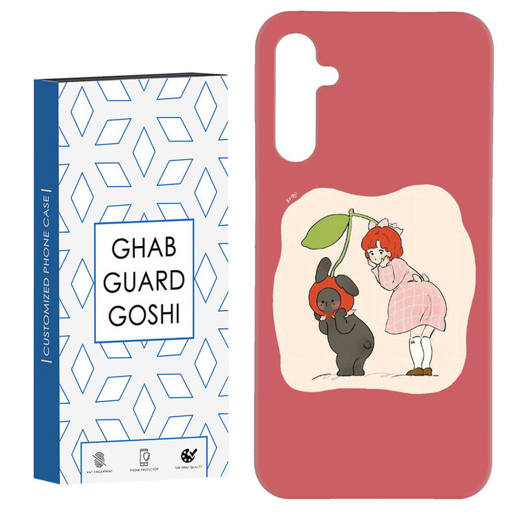 کاور قاب گارد گوشی طرح دخترانه کد Dimo-333 مناسب برای گوشی موبایل سامسونگ Galaxy A14