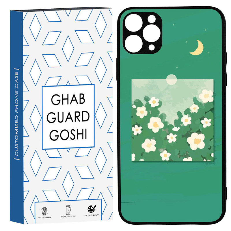 کاور قاب گارد گوشی طرح گل کد TPU-028 مناسب برای گوشی موبایل اپل Iphone 11promax