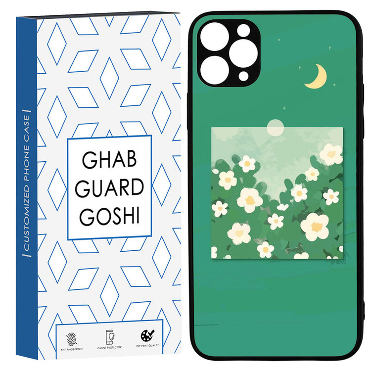 کاور قاب گارد گوشی طرح گل کد TPU-028 مناسب برای گوشی موبایل اپل Iphone 11promax