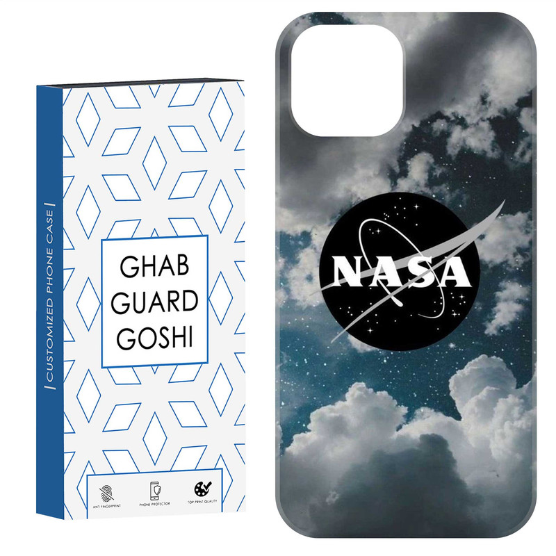 کاور قاب گارد گوشی طرح ناسا کد Dimo-734 مناسب برای گوشی موبایل اپل  IPHONE 12 / 12 PRO