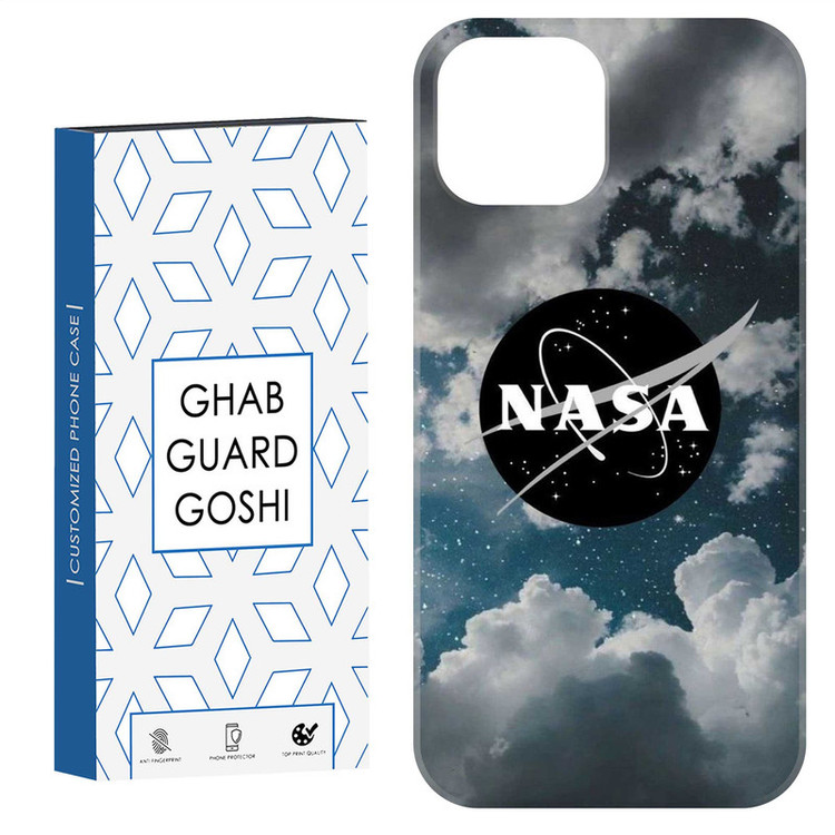 کاور قاب گارد گوشی طرح ناسا کد Dimo-734 مناسب برای گوشی موبایل اپل IPHONE 12 / 12 PRO