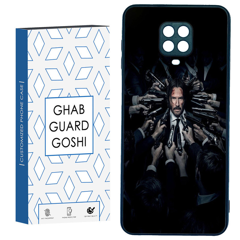 کاور قاب گارد گوشی طرح جان ویک کد TPU-219 مناسب برای گوشی موبایل شیائومی Redmi Note 9 pro / Note 9s