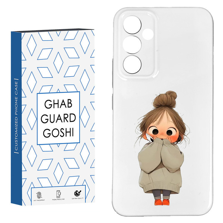 کاور قاب گارد گوشی طرح فانتزی دختر ملوس کد HARD-013 مناسب برای گوشی موبایل سامسونگ GALAXY A14