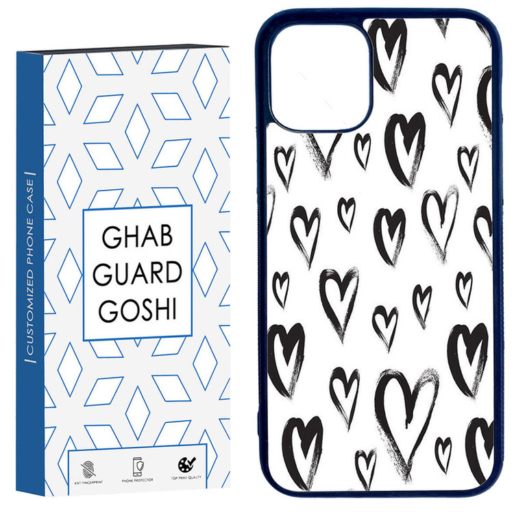 کاور قاب گارد گوشی طرح قلب کد TPU-278 مناسب برای گوشی موبایل اپل Iphone 11 PRO