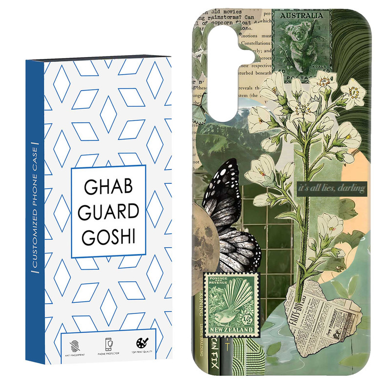 کاور قاب گارد گوشی طرح  گل کد Dimo-677 مناسب برای گوشی موبایل سامسونگ Galaxy A54