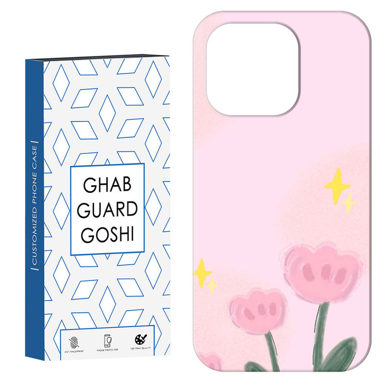 کاور قاب گارد گوشی طرح گل کد Dimo-873 مناسب برای گوشی موبایل اپل IPHONE 14 PRO MAX