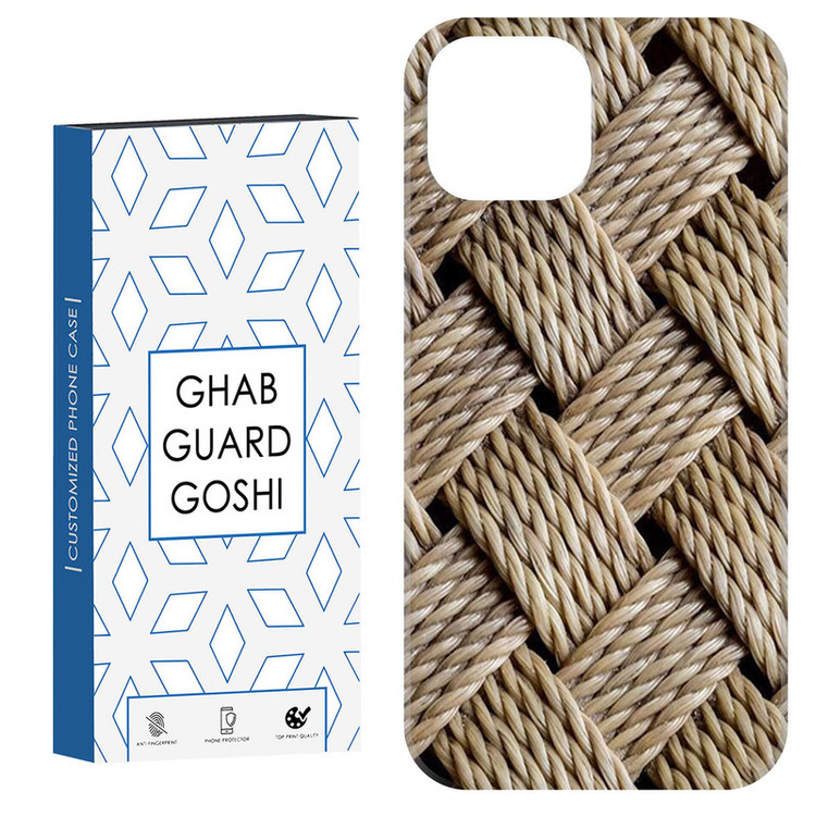 کاور قاب گارد گوشی طرح بافت کد Dimo-648 مناسب برای گوشی موبایل اپل IPHONE 13 / 14