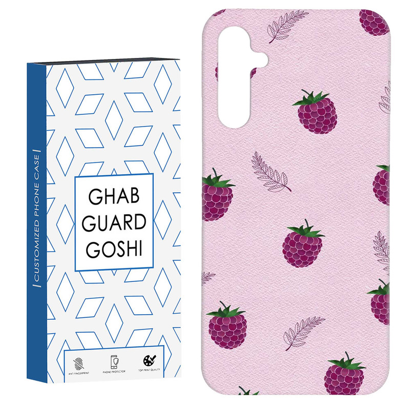 کاور قاب گارد گوشی طرح توت فرنگی کد Dimo-813 مناسب برای گوشی موبایل سامسونگ Galaxy A54